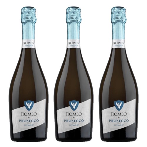 Romeo Prosecco DOC 75cl Treble Bottle Set 3x75cl